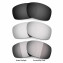 Hkuco Black/Titanium/Transition/Photochromic Polarized Replacement Lenses For Oakley Fives Squared Sunglasses 